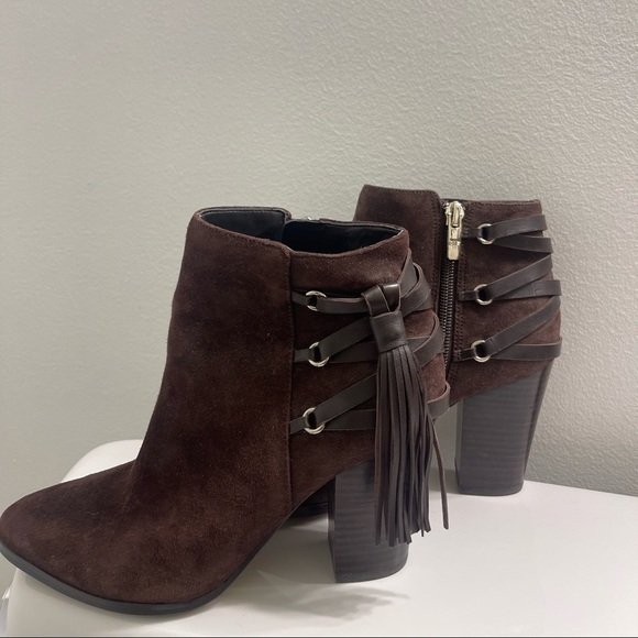 Marc Fisher Booties with Fringe Detail - Picture 8 of 8